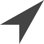 Location Arrow SVG Icon